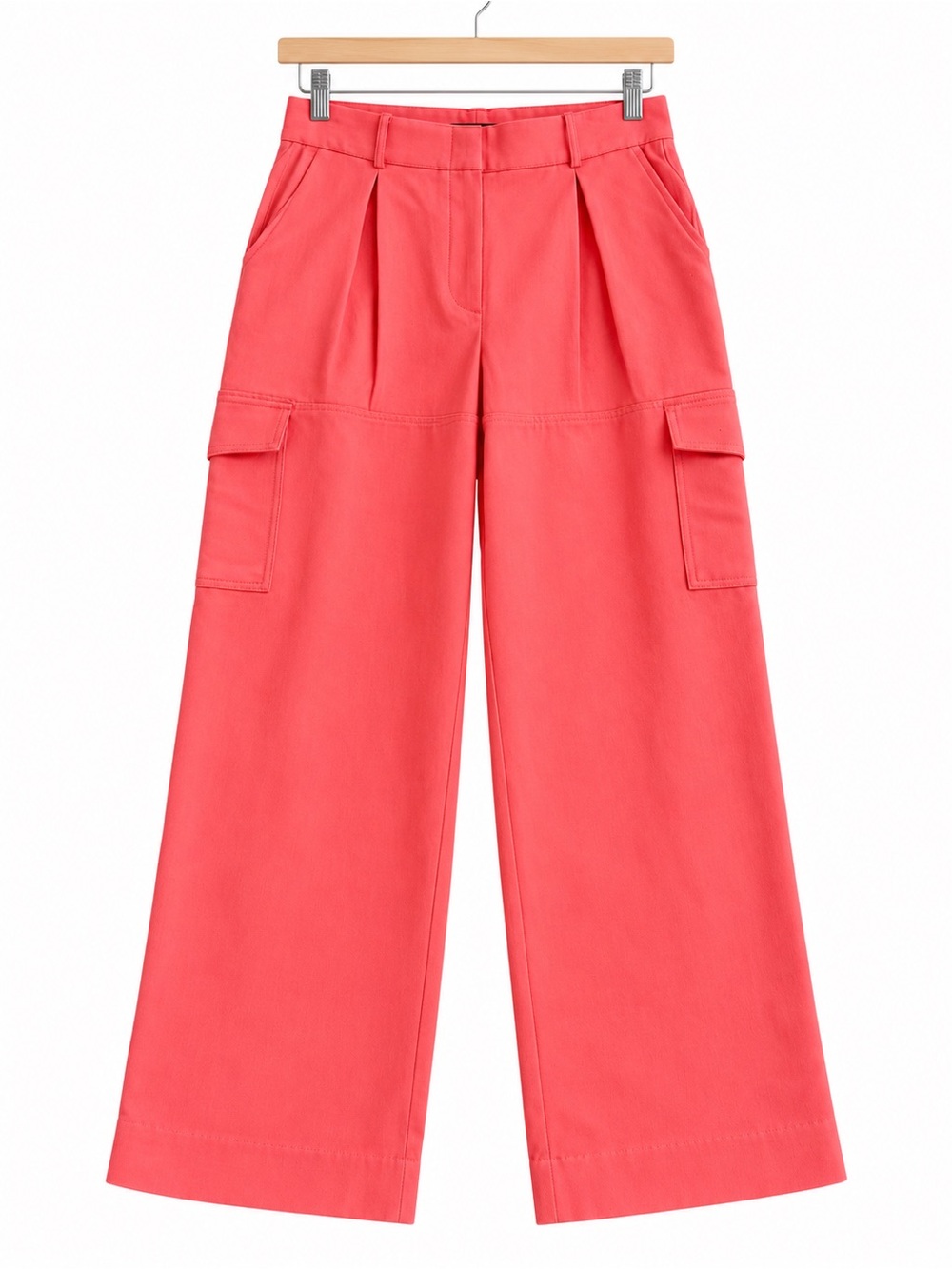 Banana Republic High Rise Straight Cargo Pants Coral Size 10 NWT